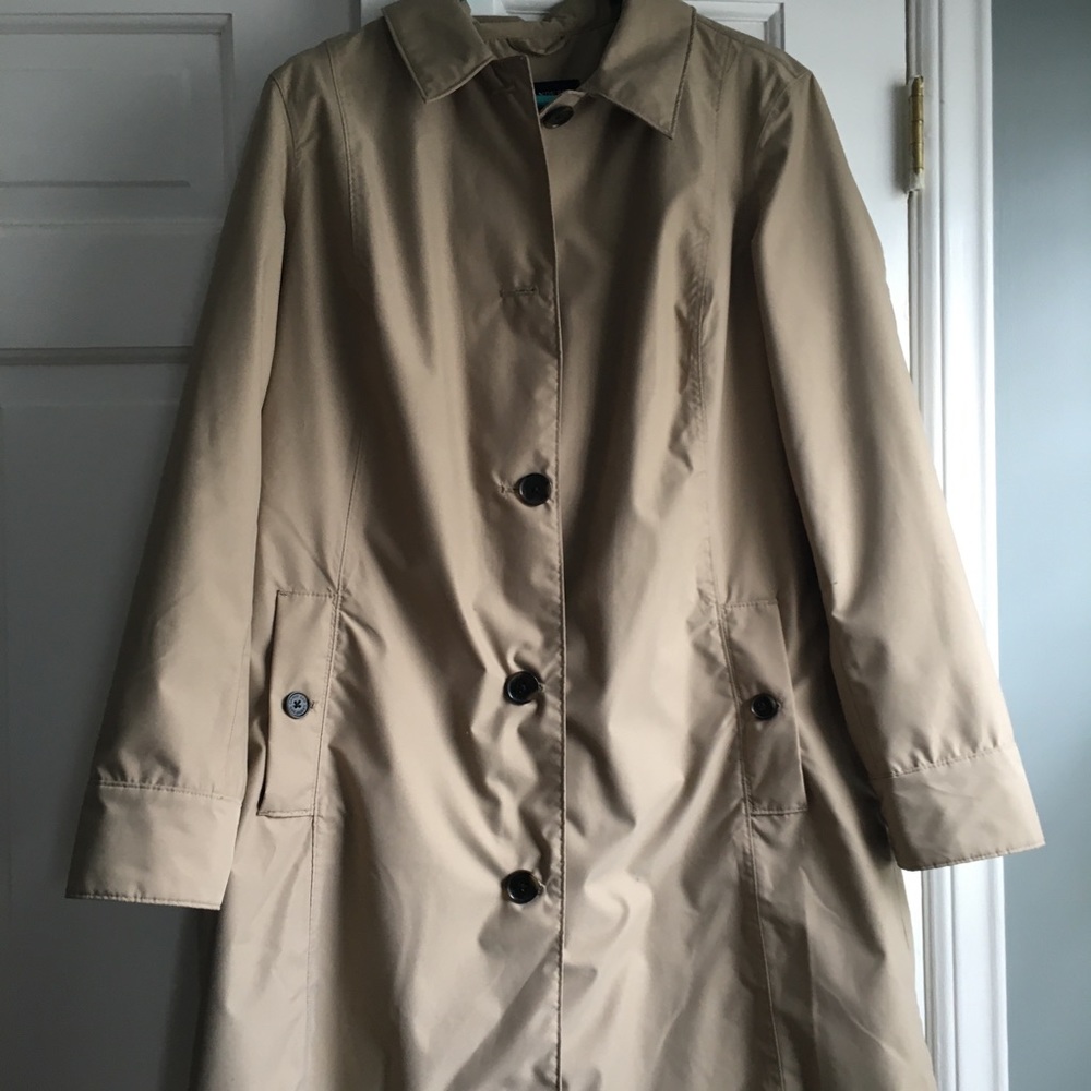 Lands End Trench Coat